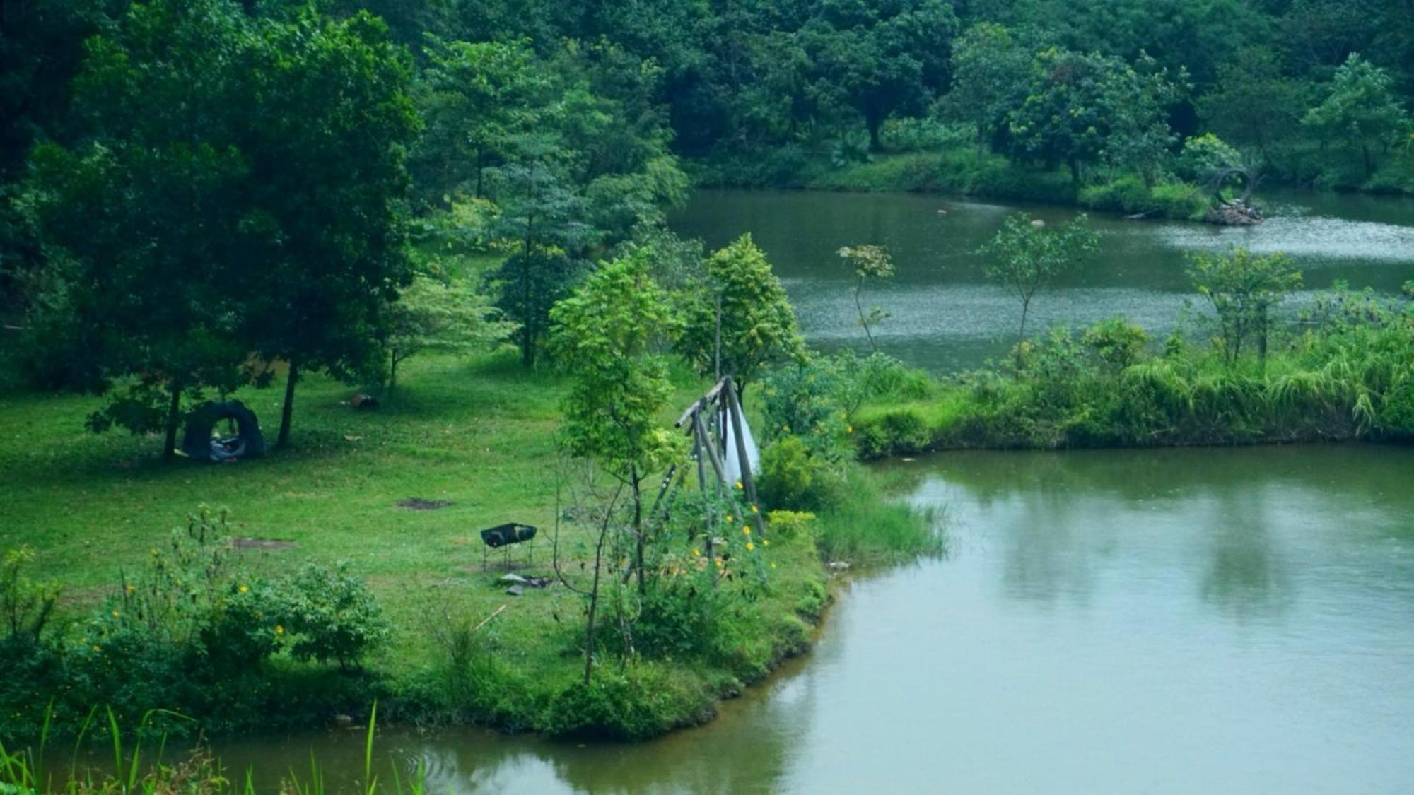 Chu Thien Homestay And Camping Hanoi Zewnętrze zdjęcie